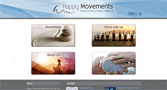 Desktop Screenshot of happymovements.com